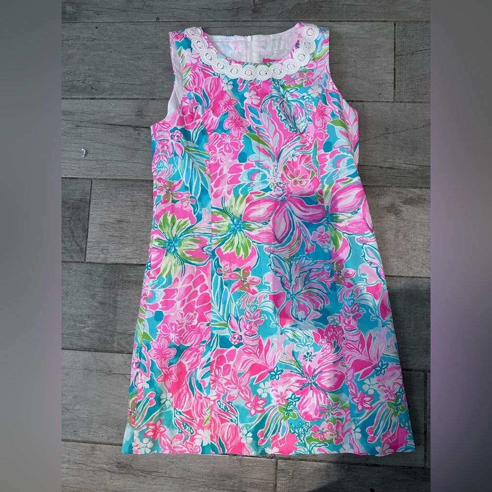 Girls Mini Mila Shift dress Hot on the scene size 12 kids